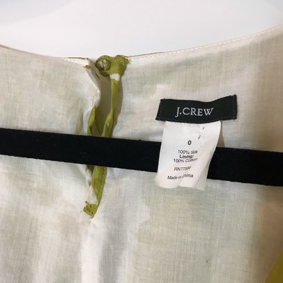 J. Crew Silk Floral Sleeveless Top - Size 0 - Picture 5 of 12